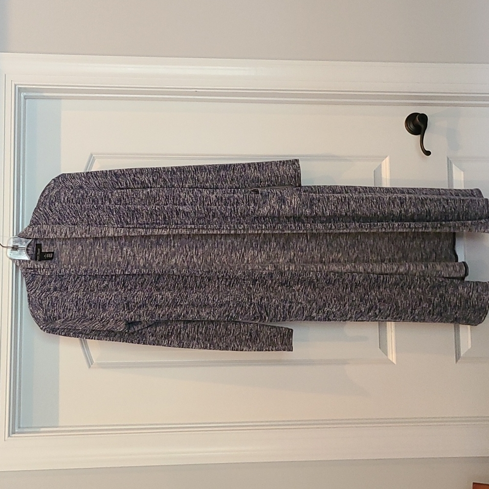 White House Black Market Navy Duster